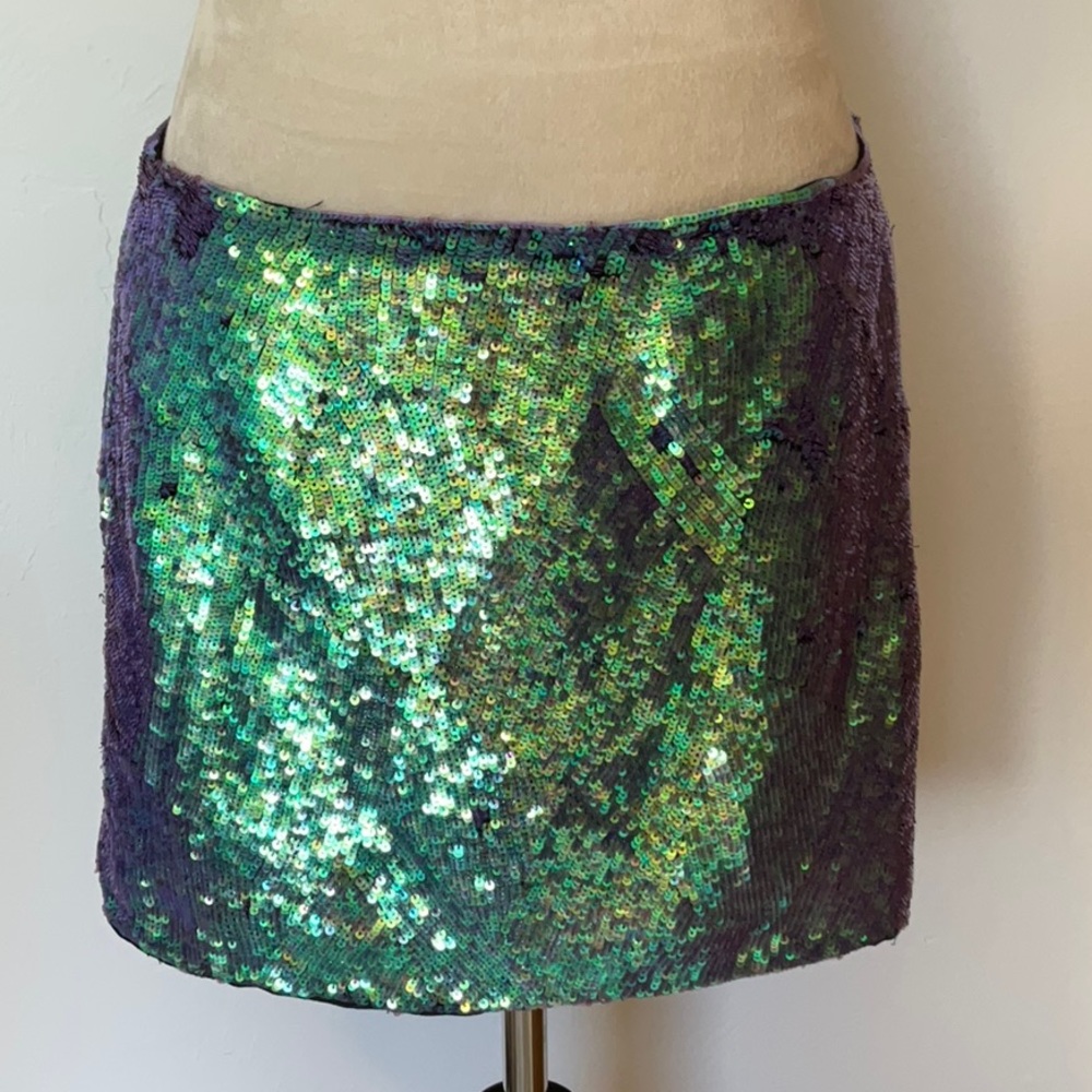 Armani Exchange sequin mini